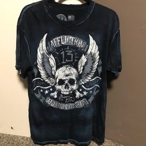 Men’s affliction shirt